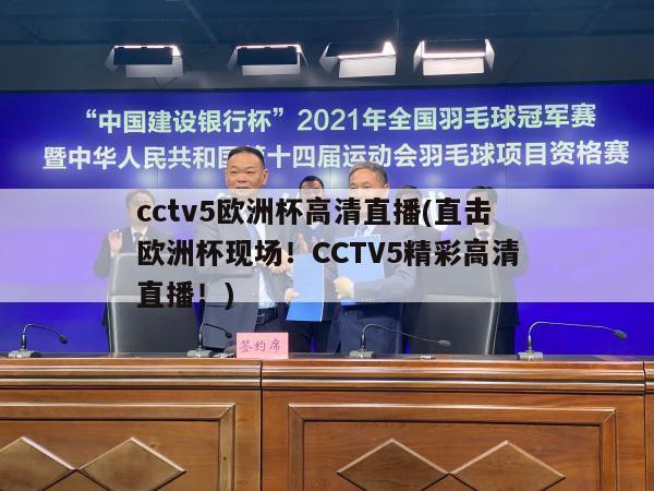 cctv5欧洲杯高清直播(直击欧洲杯现场！CCTV5精彩高清直播！)