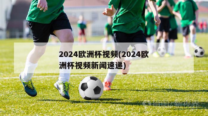 2024欧洲杯视频(2024欧洲杯视频新闻速递)