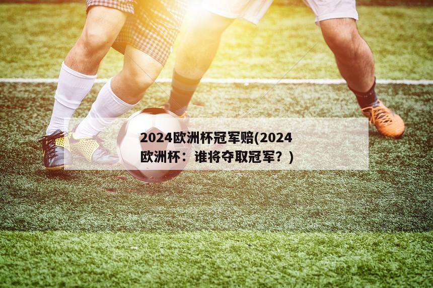 2024欧洲杯冠军赔(2024欧洲杯：谁将夺取冠军？)